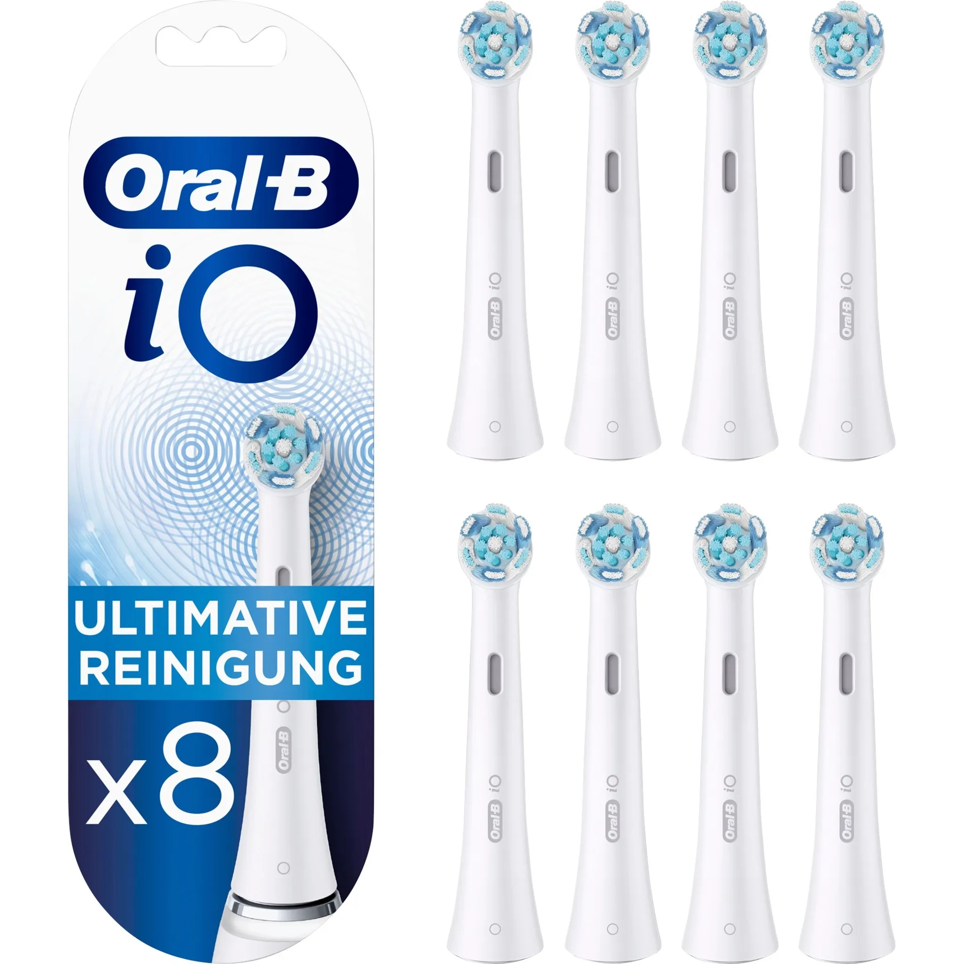 Oral-B iO Pulizia Ultimativa 8 pezzi, Testina