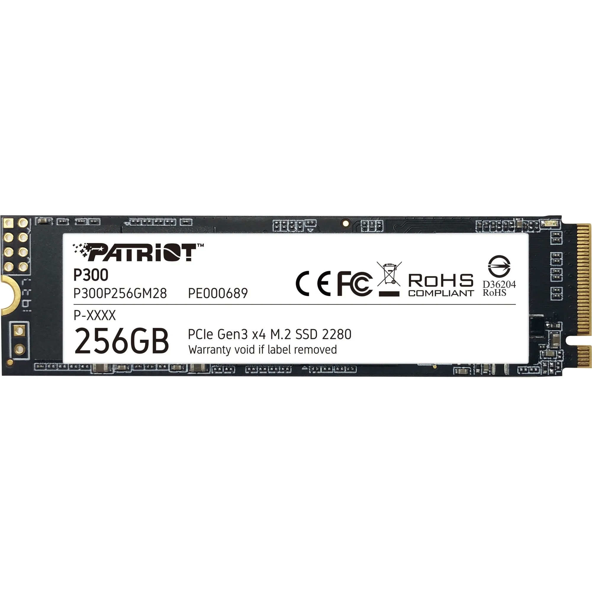 P300P256GM28 drives allo stato solido M.2 256 GB PCI Express NVMe, Disco a stato solido