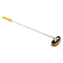 Scopino inox spazzola Venezia con raschietto (15x5,5x135cm) 257 2