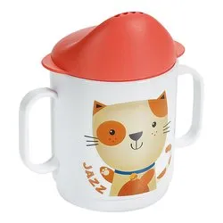 Bicchiere bimbo con coperchio 2 manici (250ml) Assortito 262