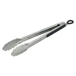 Pinza barbecue inox (40cm) Cromo e Nero 10200400IVV