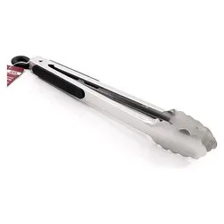 Pinza barbecue inox (30cm) Cromo e Nero 10200300IVV