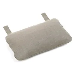 Cuscino poggiatesta tessuto acrilico NET Lounge Grigio sunbrella 36329 04 136