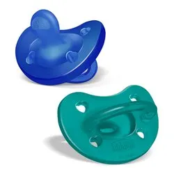 Gommotto bimbo Soft (16-36m) silicone 2 pz PHYSIOFORMA Verde e Blu 7308621