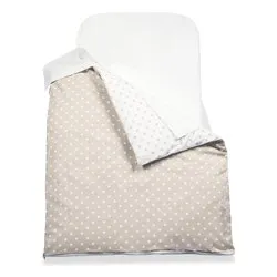 Set culla piumino con sacco NEXT2ME Pois tortora 40 1140 883