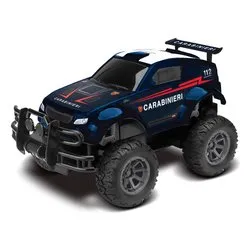 Radiocomando Fuoristrada 27 MHz scala 1:16 (25cm) CARABINIERI Blu 2440
