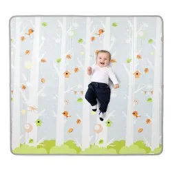 Tappeto gioco Maxi 2 in 1 (200x180cm) BABY SENSE & FOCUS Fantasie multicolor 00012166000000