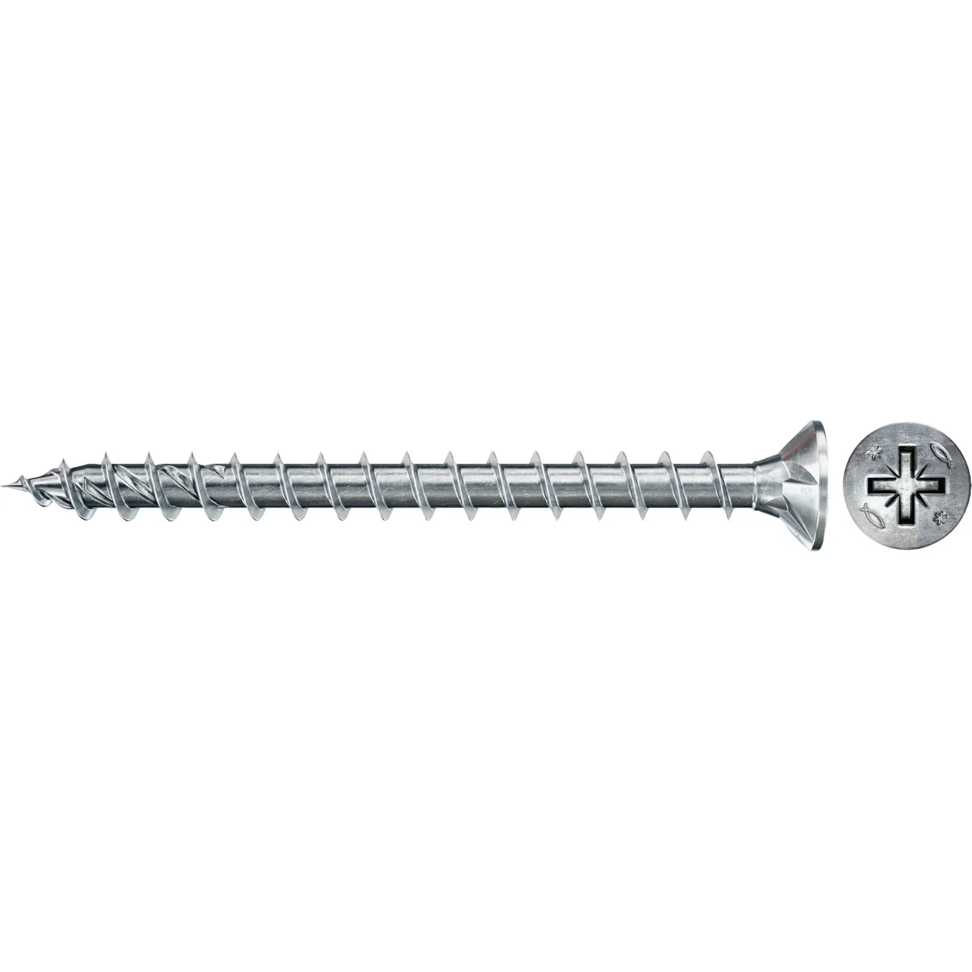 Vite per truciolato Power-Fast II 4,0x40 testa svasata PZ