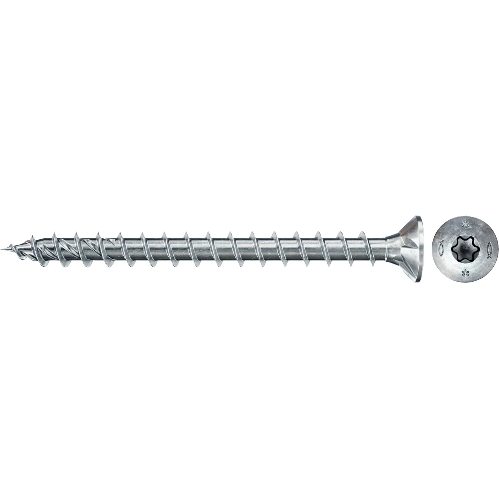 Vite per truciolato Power-Fast II 4,5x40 testa svasata TX