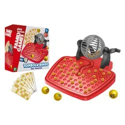 Gioco Tombolone Bingo con 48 cartelle FAMILY GAMES 42445