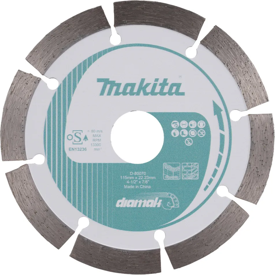Disco da taglio diamantato DIAMAK, Ø 115mm, Lama
