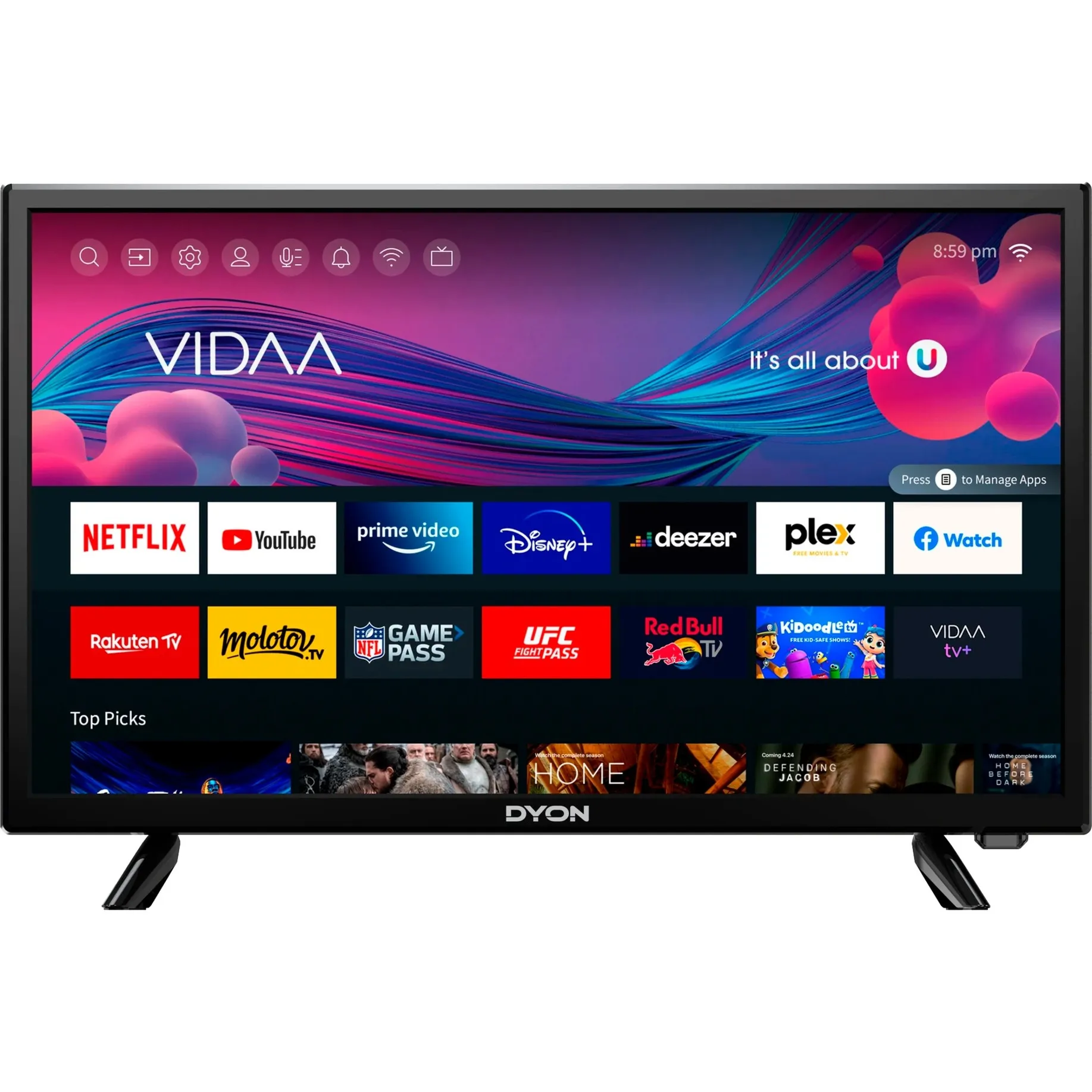 SMART 24 VX, Televisore LED