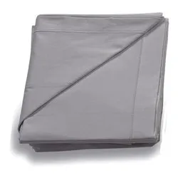 Set lenzuola culla carrozzina 3 pz TINTA UNITA Grey 030 1010 144