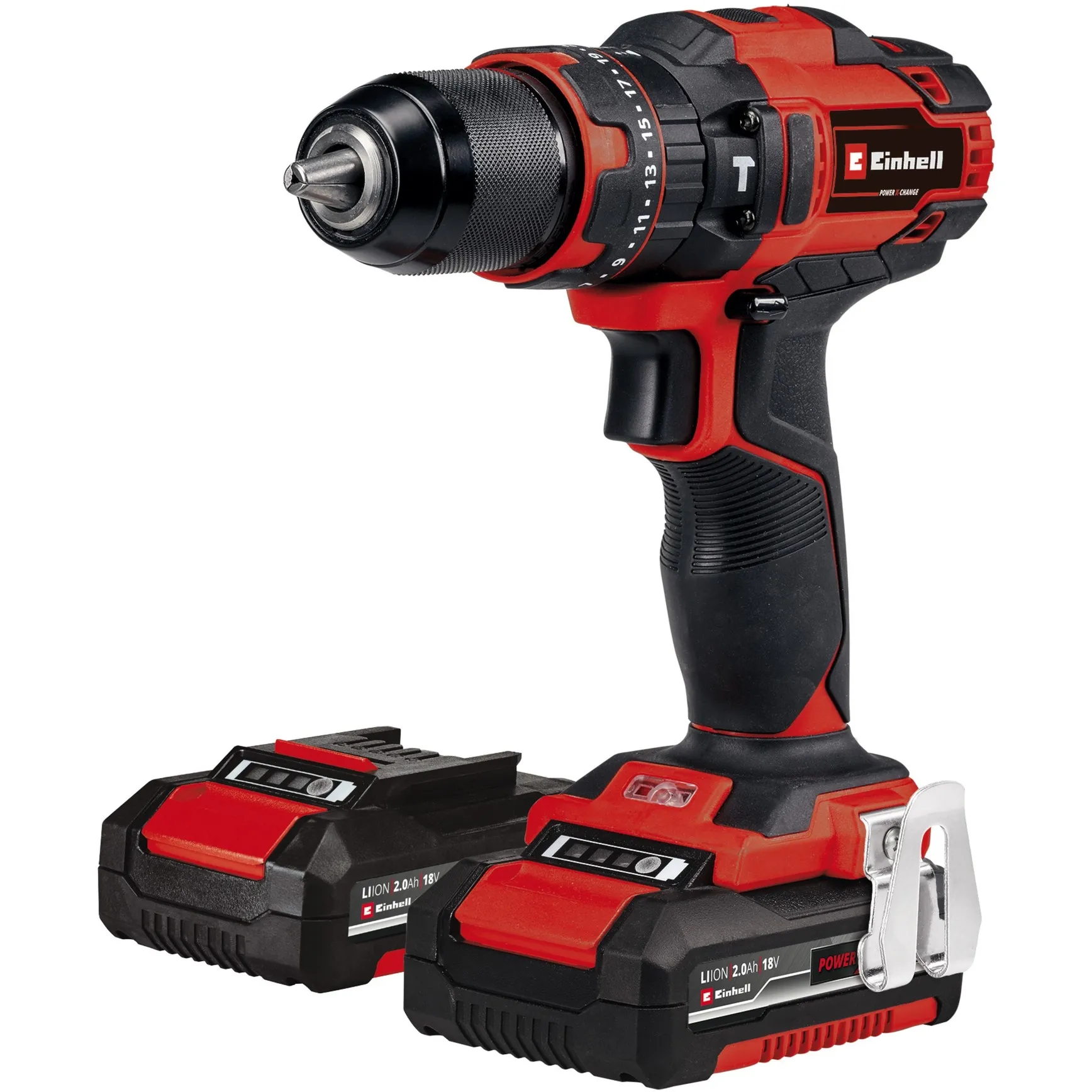 Power X-Change Trapano avvitatore a percussione a batteria TE-CD 18/40 Li-i +64, 18 Volt, Cordless