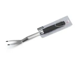 Forchettone barbecue inox (45cm) EXPERT Cromo e Nero FO470