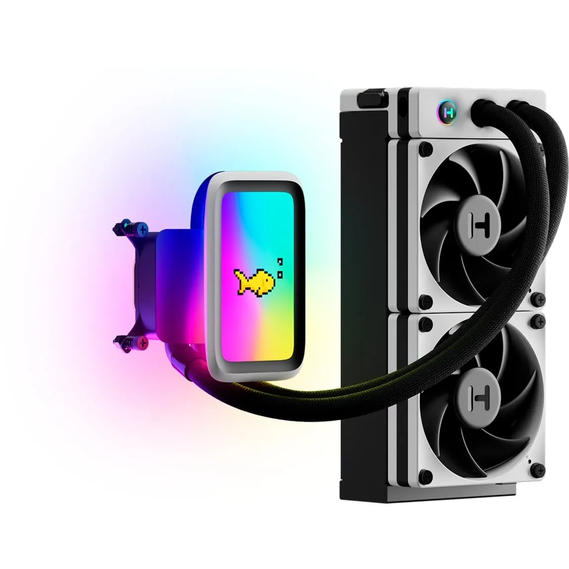 Q60 THICC 240mm AIO, raffreddamento a liquido, Raffreddamento ad acqua