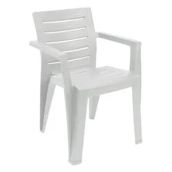 Sedia con braccioli polipropilene MAREA 967 Bianco Z0967S0 0801