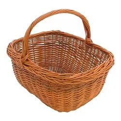 Cesto funghi (39x34x28cm) Marrone naturale C1550210