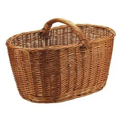 Cesto legna vimini (65x42x43cm) GARDEN FRIEND Marrone naturale C1550120