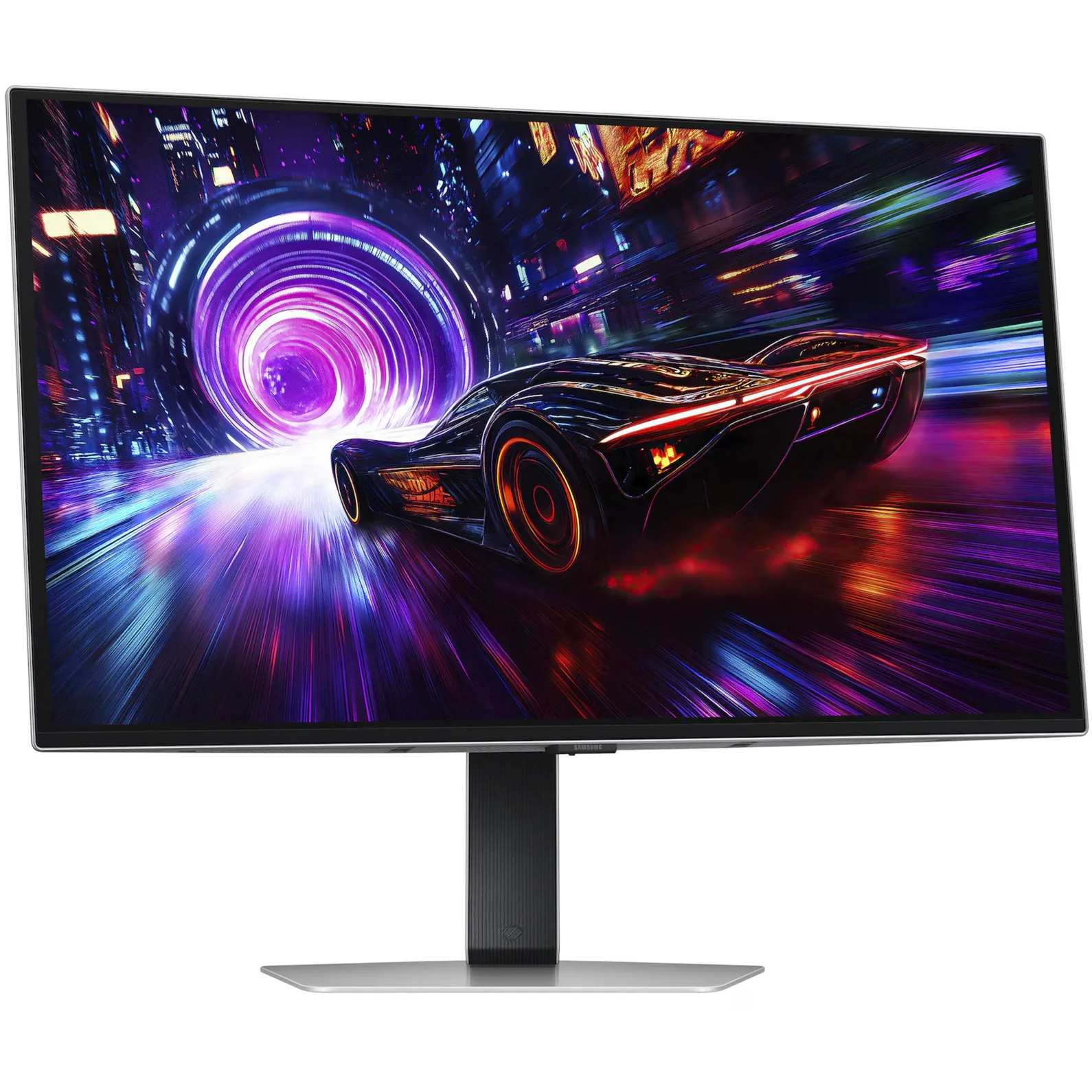S32FG814SU Monitor PC 81,3 cm (32") 3840 x 2160 Pixel 4K Ultra HD OLED Argento, Monitor di gioco