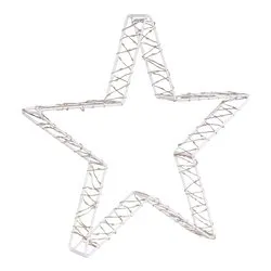 Stella 2 giochi di luce (30x4,5cm) (1pz) 220 luci - MICROLED Bianco caldo IP44 78321