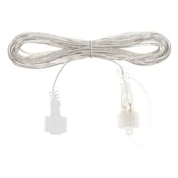 Prolunga filo luci Natale (5 mt) Giuntabile XMAS KING IP44 Trasparente 13957