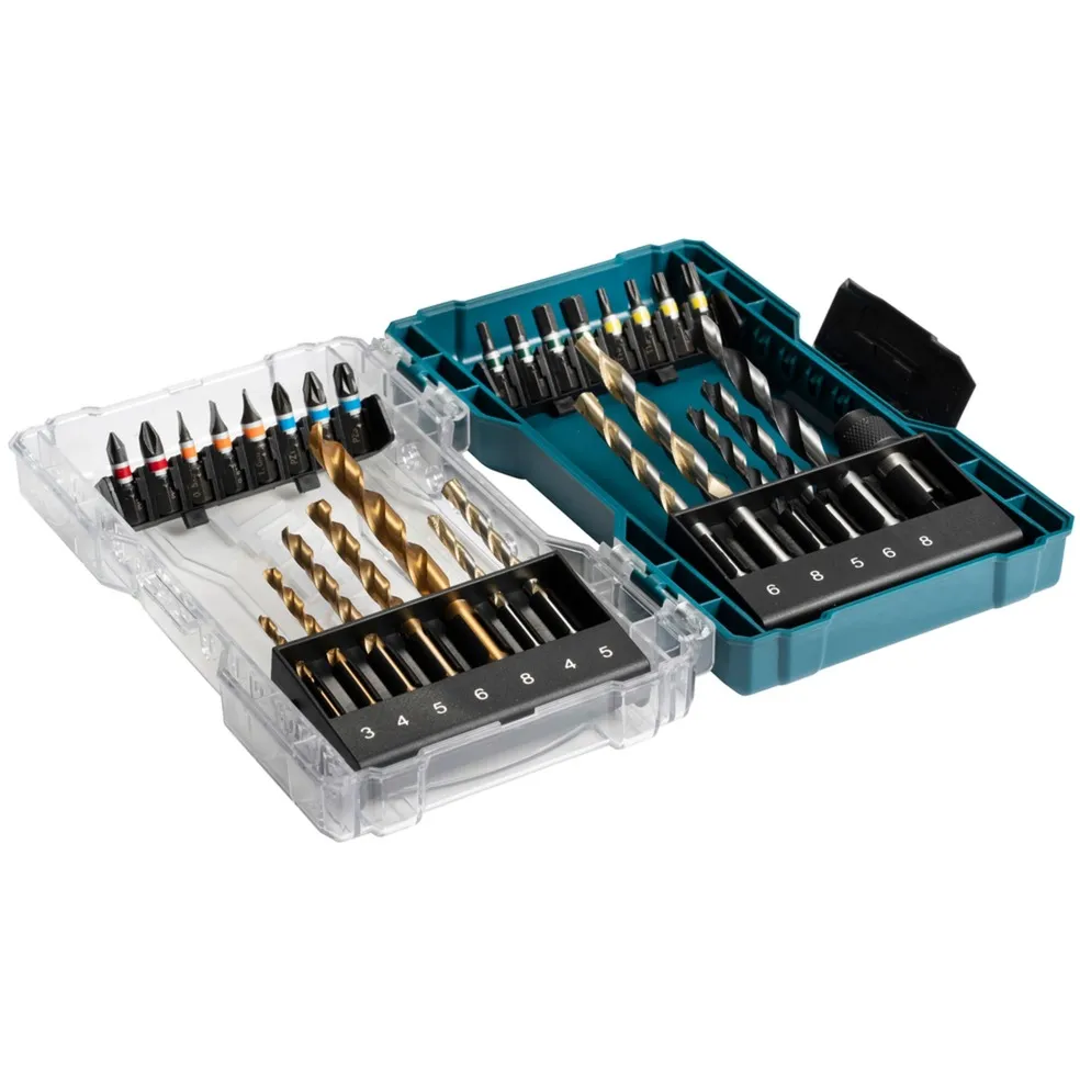 Set di punte e bit E-07054, 29 pezzi, Trapano & Set di bit