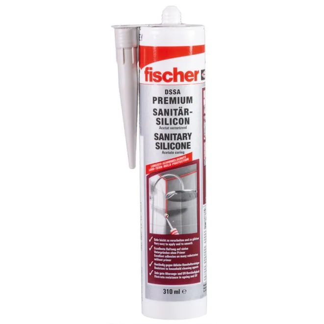 Silicone sanitario DSSA SAG 310ml grigio sanitario, Sigillante