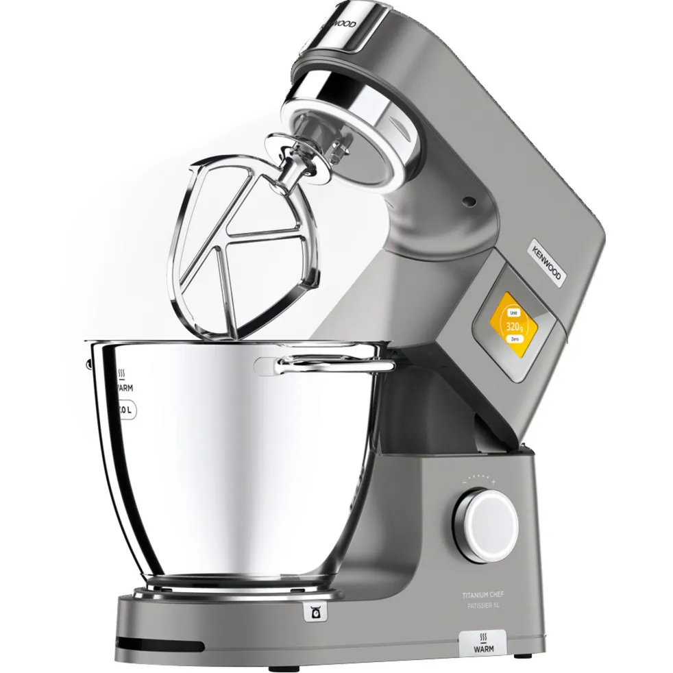KWL90.004SI Sbattitore con base 1400 W Argento, Robot da cucina