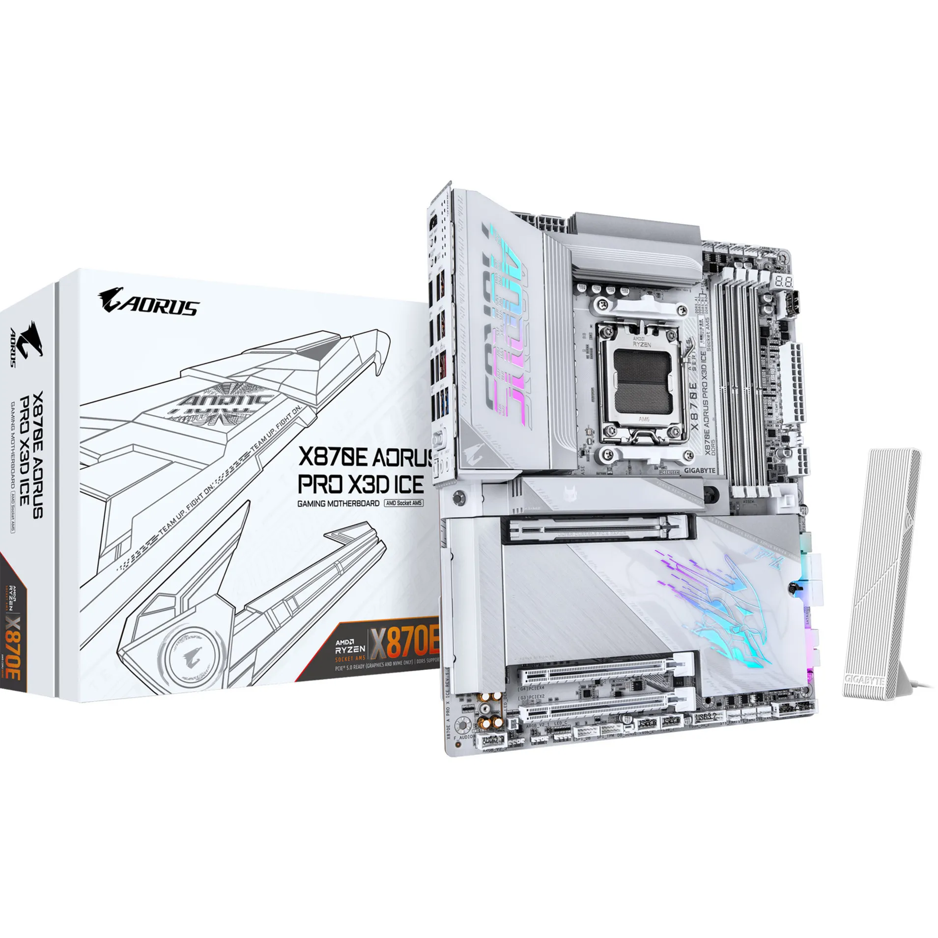 X870E AORUS PRO X3D ICE, Scheda madre