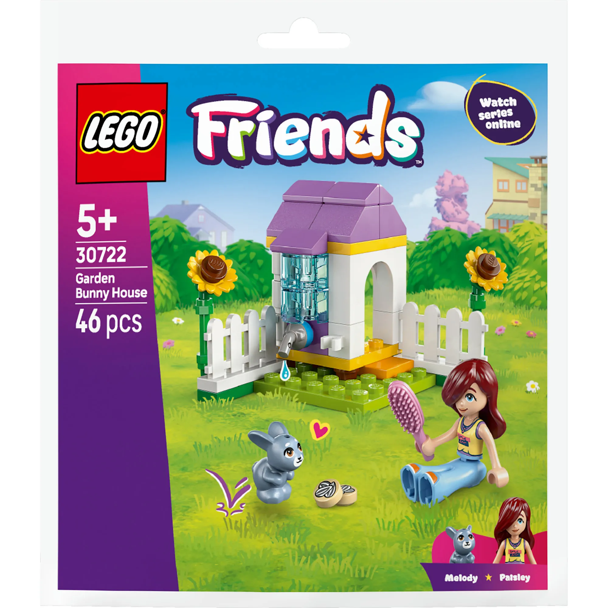 Friends Giardino con Conigliera, Giochi di costruzione