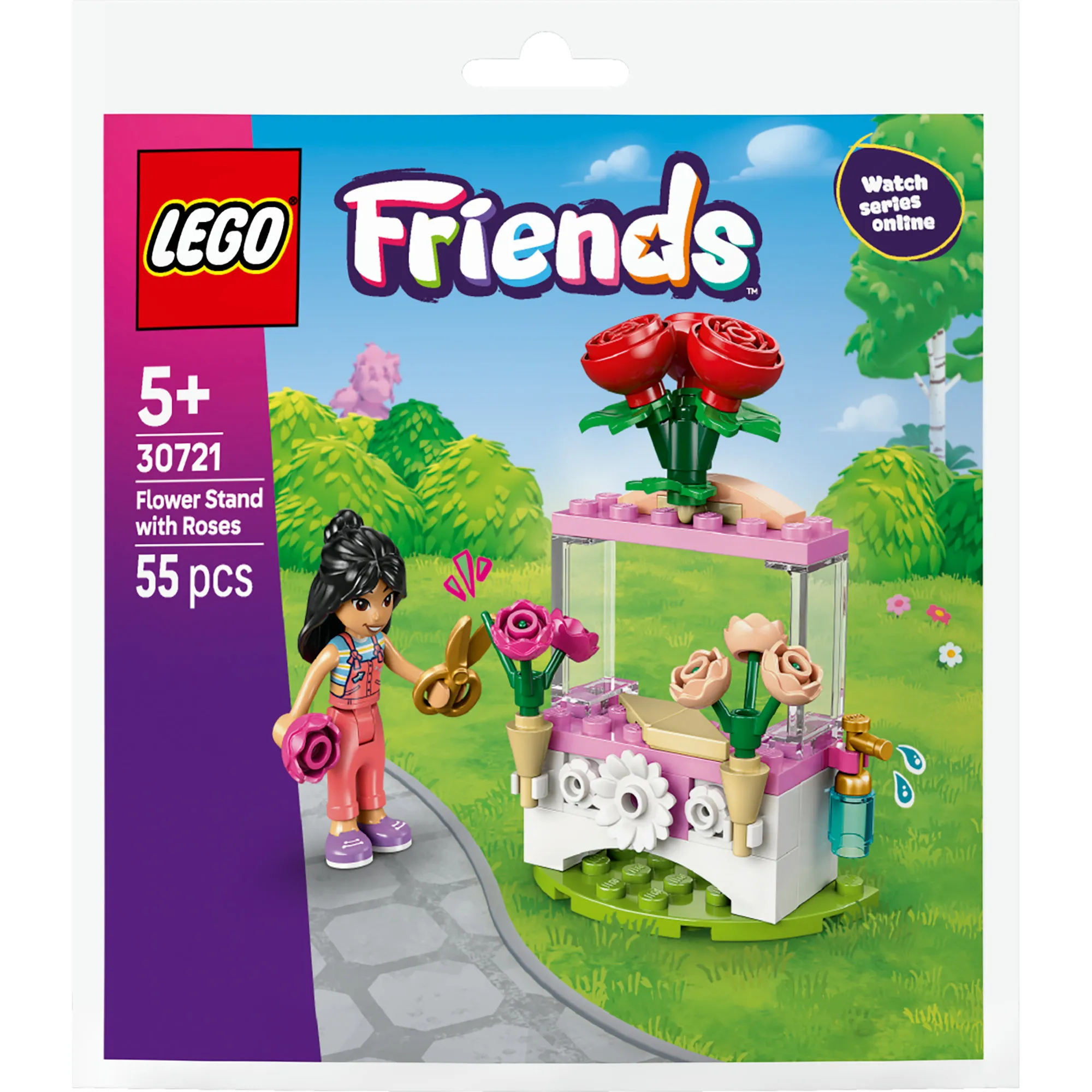 Friends Bancarella di fiori con rose, Giochi di costruzione