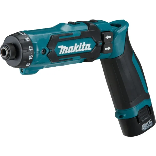 DF012DSE cacciavite elettrico e avvitatore a impulso 650, 200 Nero, Blu, Trapano avvitatore
