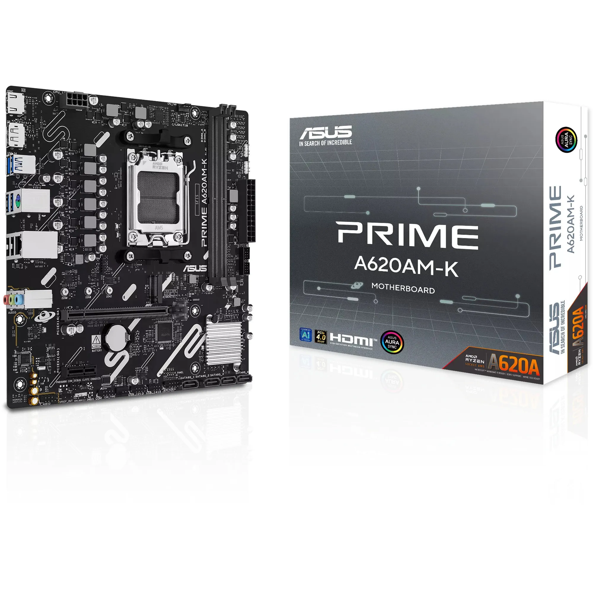 PRIME A620AM-K, Scheda madre