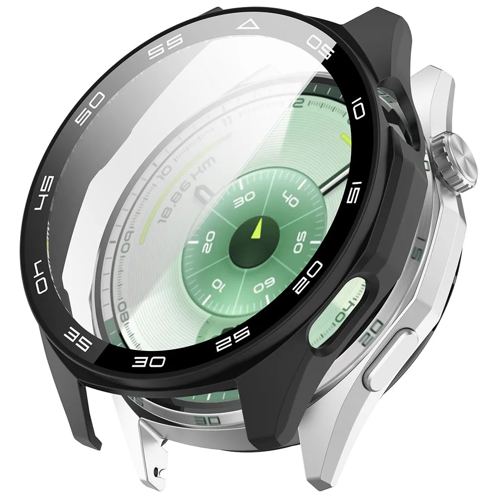 Custodia Techsuit Defense360 Pro Bezel per Huawei Watch GT 6 46mm, Nera