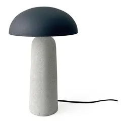 Lampada tavolo DELPHINE Grigio (2 luci - 30 W - E14) (25x39,5cm) 0827874