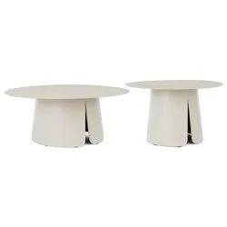 Set tavolini esterno alluminio BRYAN Pelican 0663683