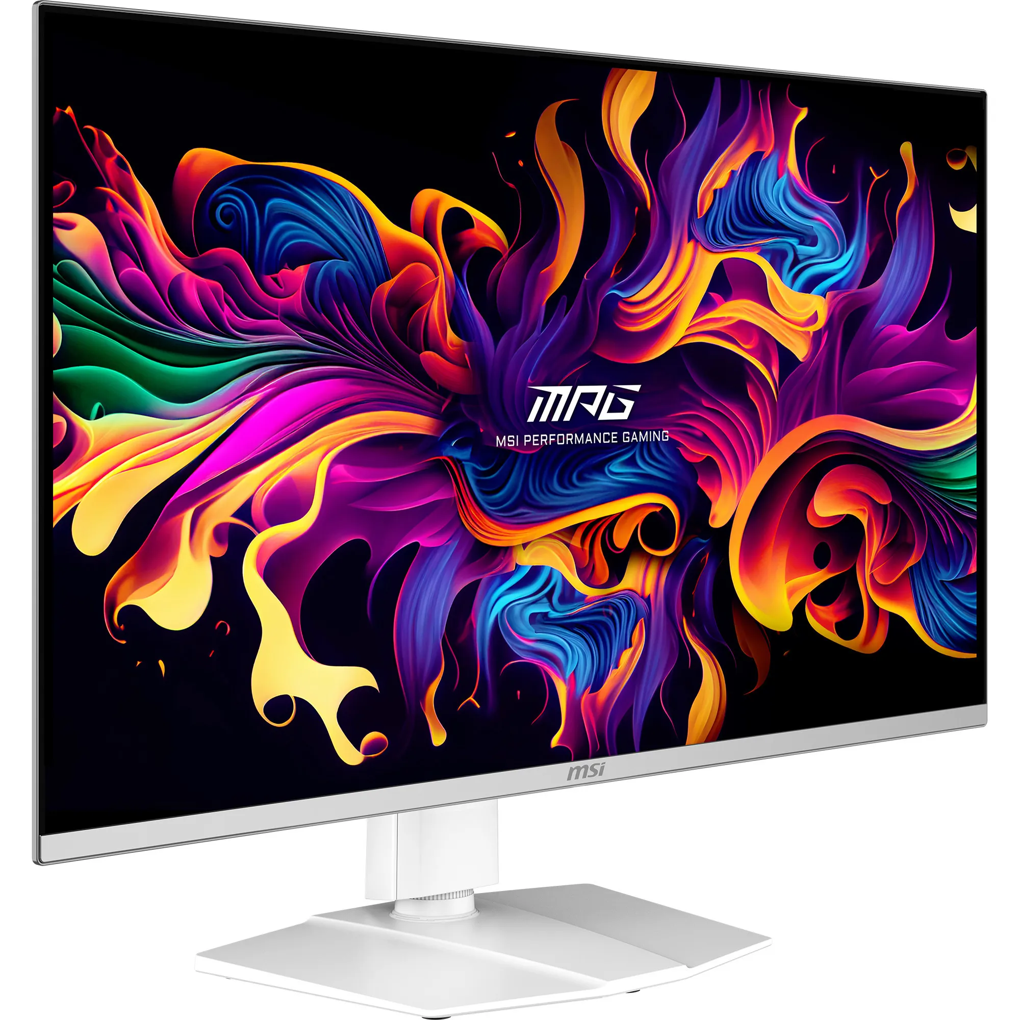 MPG 321URXWDE QD-OLED Monitor PC 80 cm (31.5") 3840 x 2160 Pixel 4K Ultra HD Bianco, Monitor di gioco