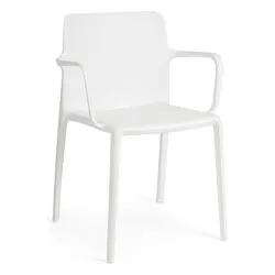 Sedia con braccioli polipropilene CHLORIS Bianco 0650046