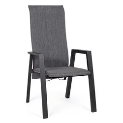 Sedia sdraio ETHAN Antracite 0663348