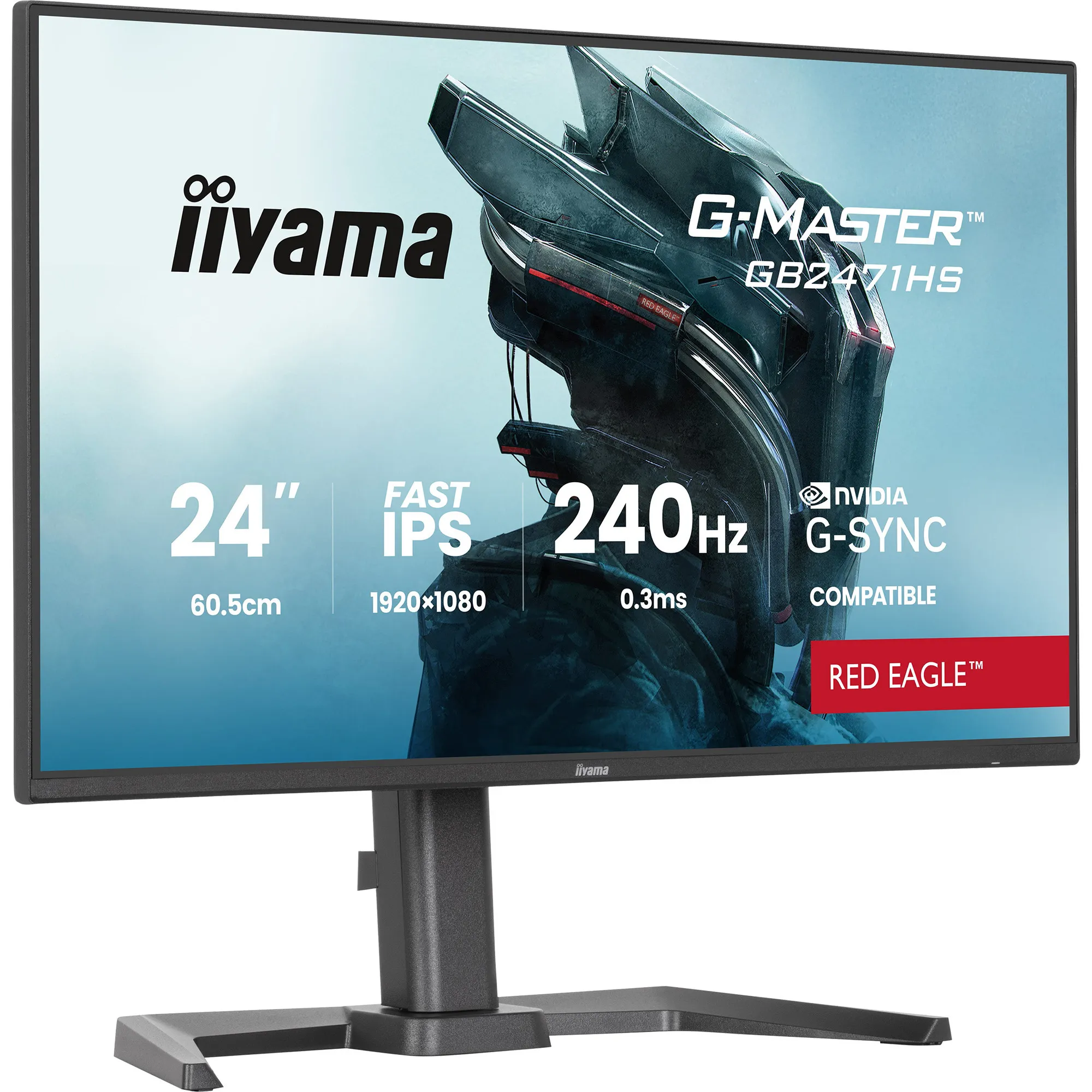 G-Master GB2471HS-B1 Red Eagle, Monitor di gioco