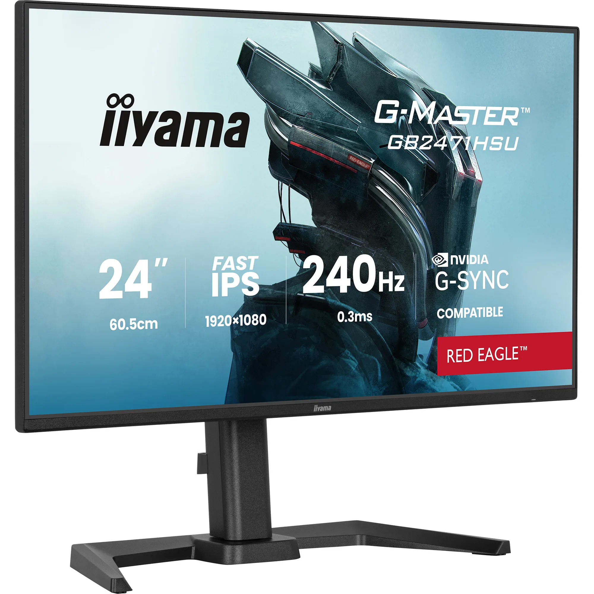 G-Master GB2471HSU-B1 Red Eagle, Monitor di gioco