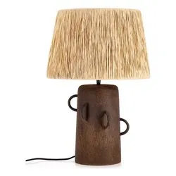 Lampada tavolo KEDAR Marrone (34x54,5cm) 0828226