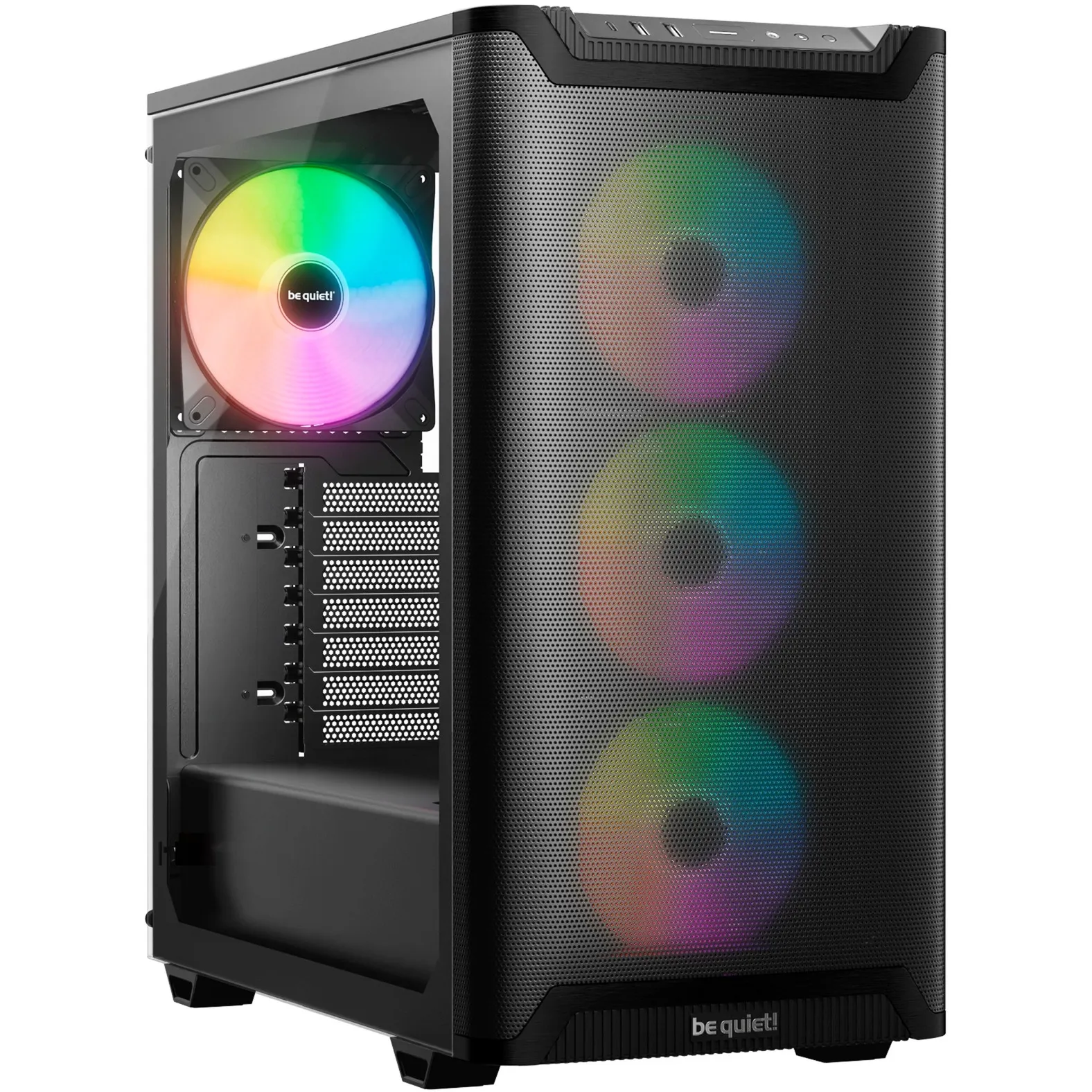 Pure Base 501 LX Black Midi Tower Nero, Chassis Tower