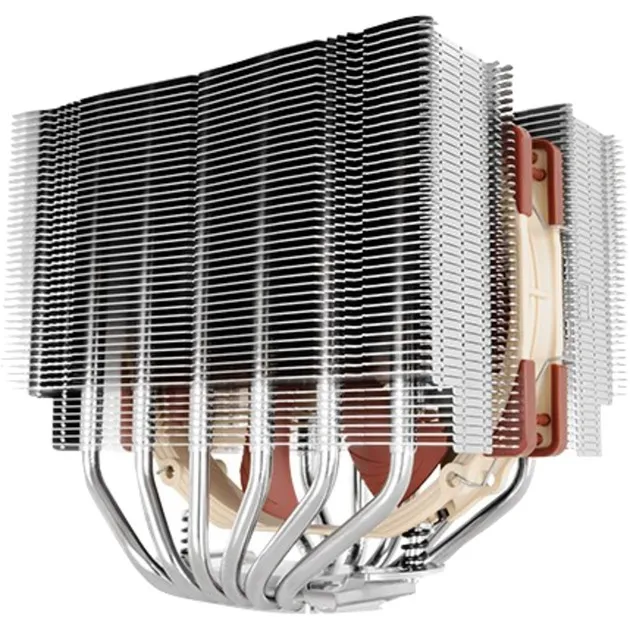 NH-D15S sistema di raffreddamento per computer Processore Refrigeratore 14 cm Rame, Metallico, raffreddamento CPU