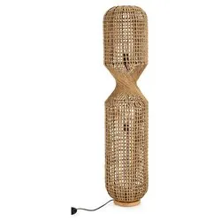 Lampada da terra MALABO Naturale (2 luci - 80 W - E27) (30x135cm) 0828189