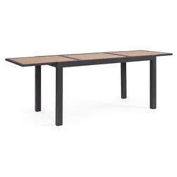 Tavolo da esterno alluminio HILIJA Allungabile Antracite (140-210x77x75cm) 0664020