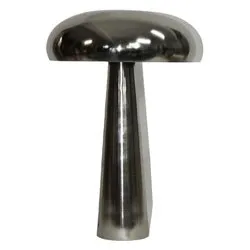 Lampada tavolo HUVILA Argento (1 luce - 23 W - E14) (30x43cm) 0826663