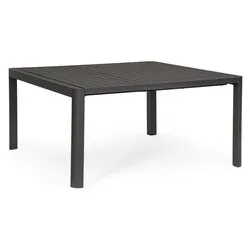 Tavolo da esterno alluminio KIPLIN Allungabile Antracite (149x97x77,5cm) 0663466
