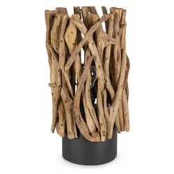 Lampada tavolo ACE Legno (1 luce - 60 W - E27) (27x50cm) 0826651